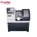 My test CK6125A cnc mini lathe/portable lathe machine/type cnc lathe